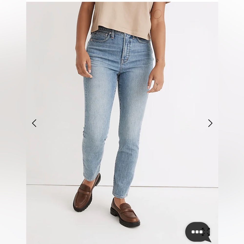 Madewell Curvy Perfect Vintage Jean